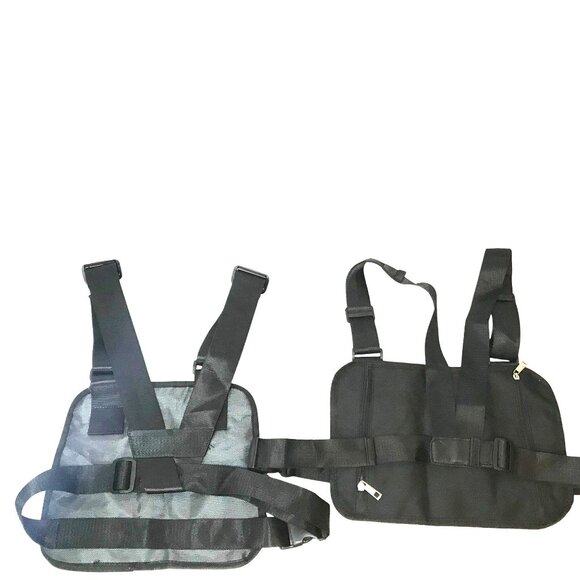 Badiya Chest Harness Chest Front Bag Pouch Sport Backpack Daypack Vest Lot #2 - Picture 2 of 8